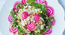 Couscous salade met rode biet 
