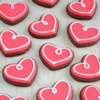 Valentijns cakejes & koekjes