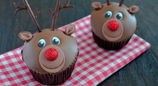 Advent 4: Rudolph het rendier cupcakes