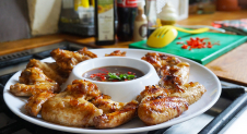 Sweet spicy chicken wings