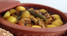 Tajine met kip en aardappels van Latifa