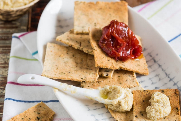Kruiden crackers – whole30 snackje
