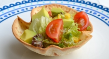 DIY Taco Cups met Mexicaanse salade