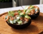 Gevulde avocado met garnalen uit het Voedselzandloper Kookboek
