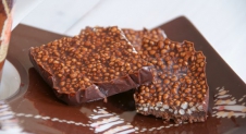 Homemade chocolade met Quinoa pops
