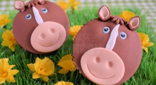 Op de boerderij: Paarden cupcakes