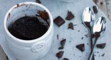 Brownie in a mug