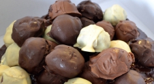 Chocoladecake truffels