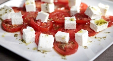 Griekse tomatensalade