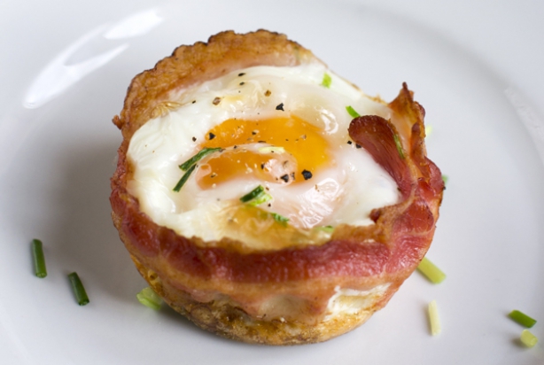 Bacon and Egg muffins