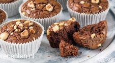Snelle Nutella brownie muffins