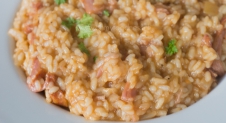 Barbecue Pulled Pork risotto
