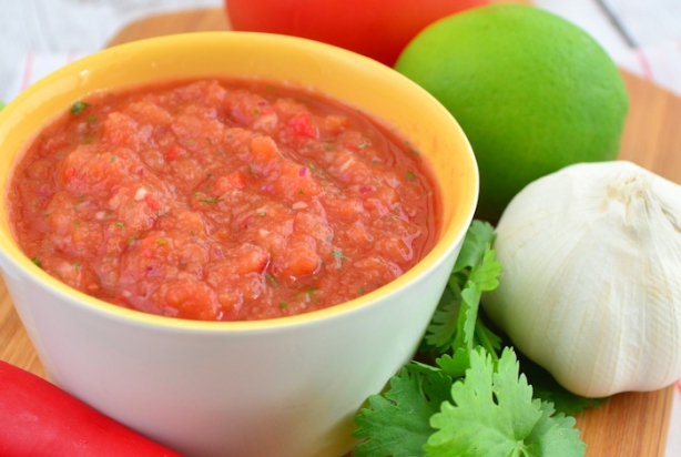 Tomaten salsa saus